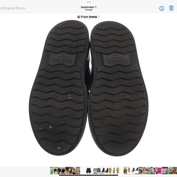 Loewe leather mid calf combat boots - Picture 3 of 6